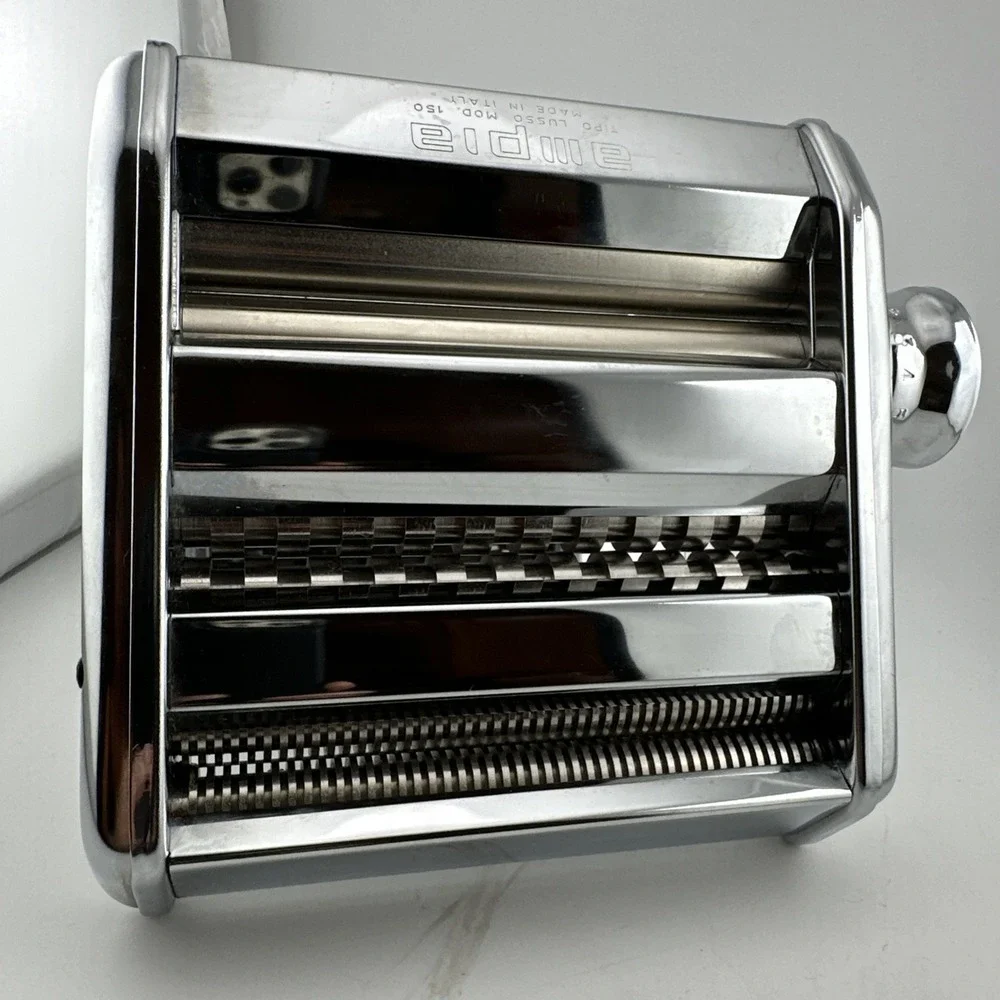 Marcato Ampia Tipo Lusso Pasta Machine Manual Stainless Steel - As Is